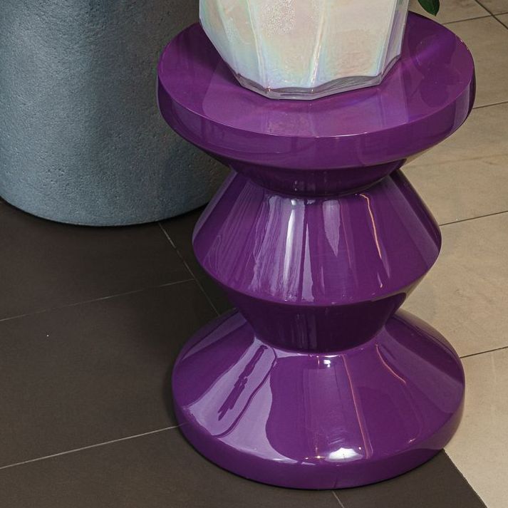 Polspotten Табурет Zig Zag Dark Purple от Polspotten — в интерьере