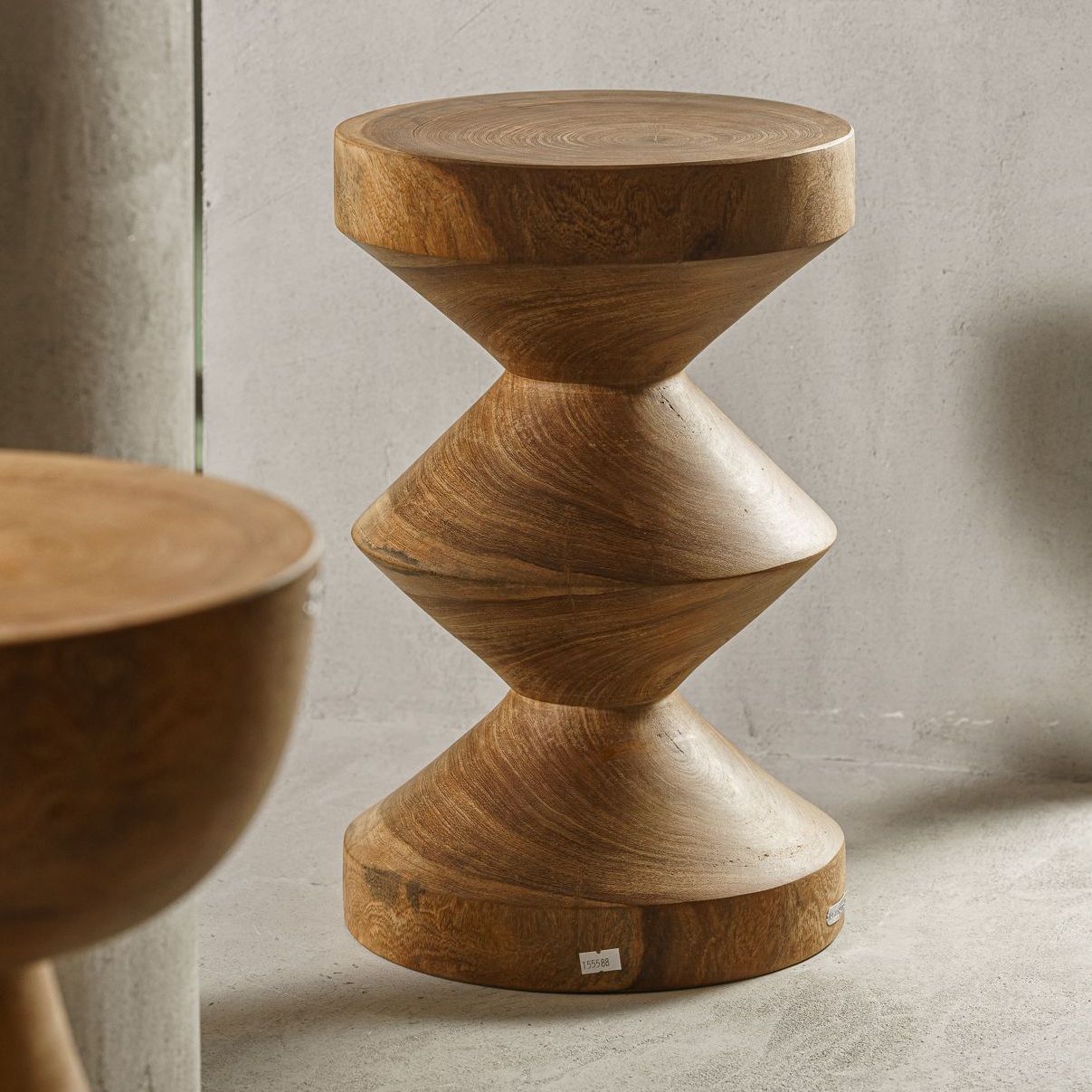 Polspotten Табурет Zig Zag Wooden от Polspotten — в интерьере