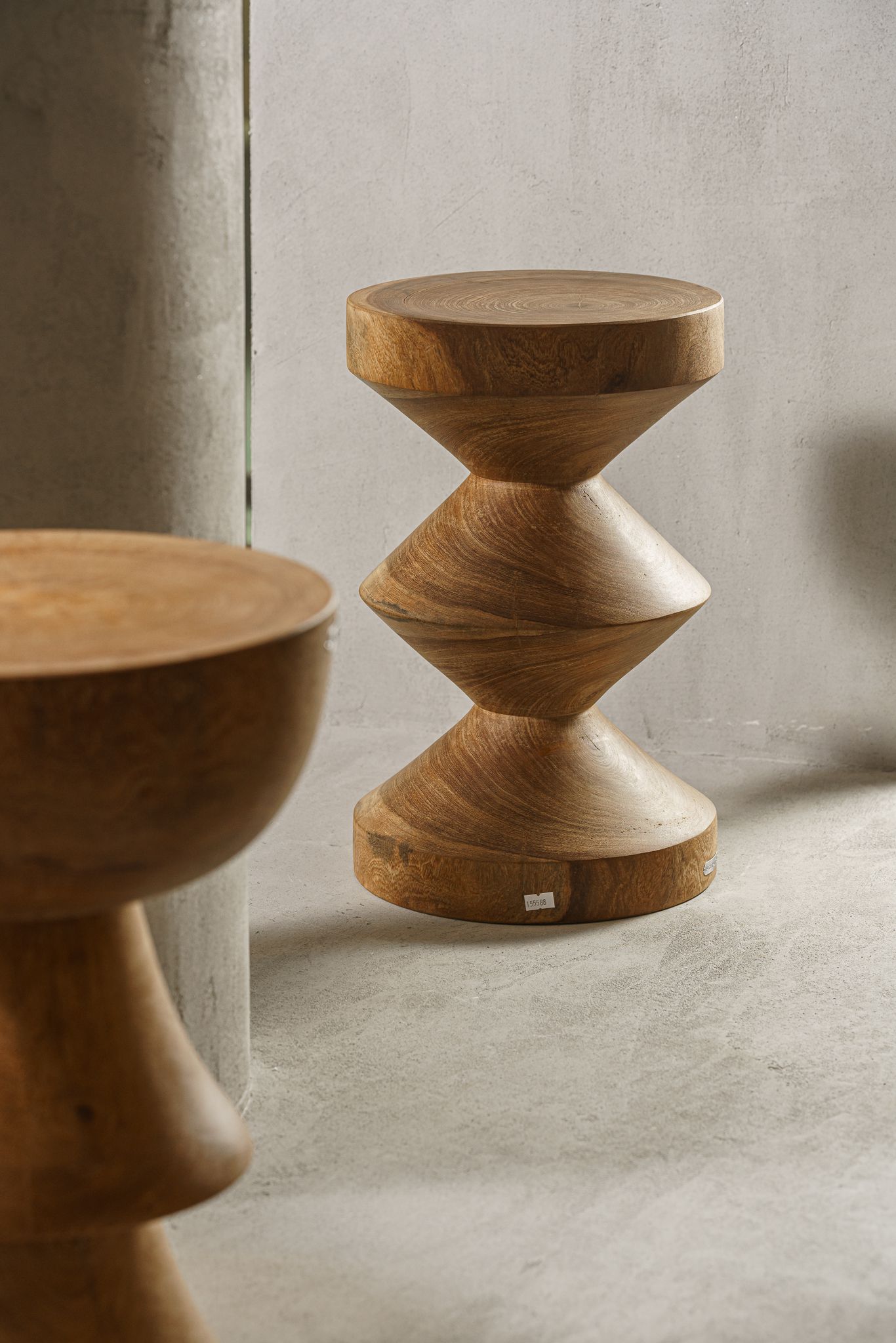 Polspotten Табурет Zig Zag Wooden от Polspotten — в интерьере