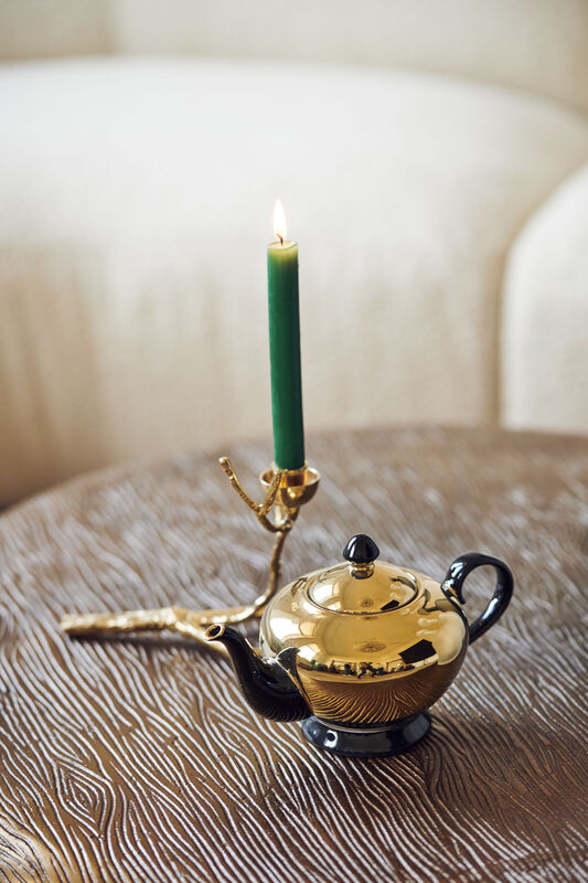 Polspotten Подсвечник Twiggy Gold XS от Polspotten — в интерьере