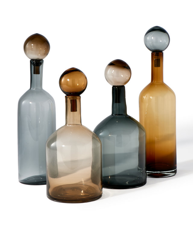 Polspotten Сет из 4х бутылей Bubbles and Bottles L Cognac от Polspotten