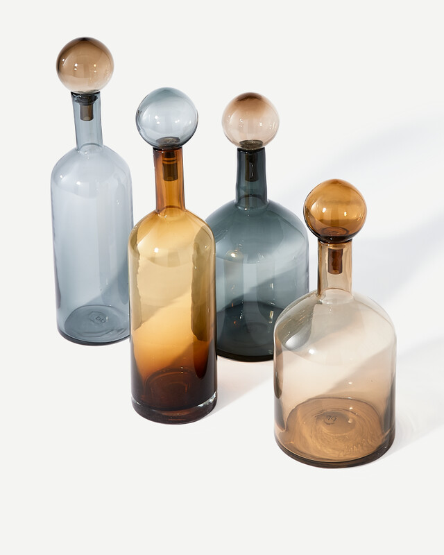 Polspotten Сет из 4х бутылей Bubbles and Bottles L Cognac от Polspotten