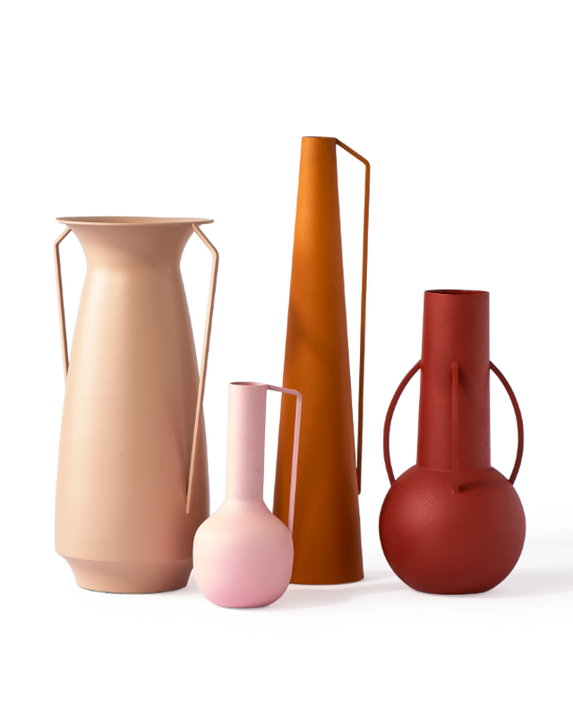 Polspotten Сет из 4 ваз Roman Light Pink от Polspotten