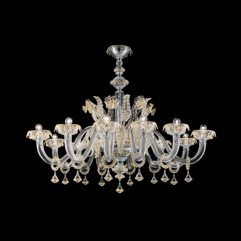 Barovier & Toso Люстра Agadir от Barovier & Toso — в интерьере