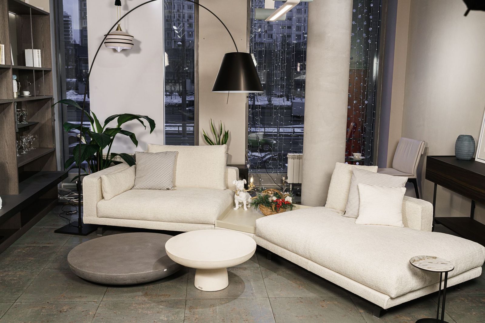 Molteni&C Диван с подушками Octave от Molteni & C — в интерьере