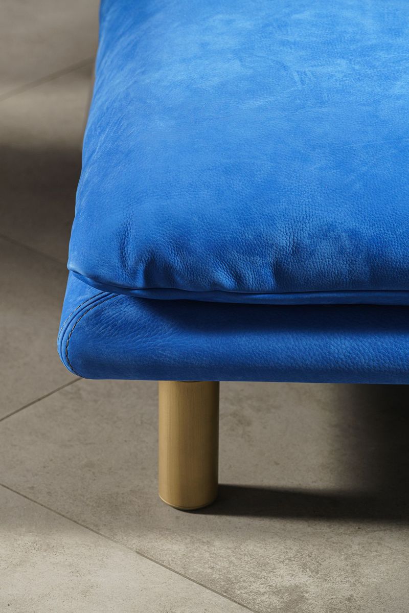 Baxter Пуф Jo Electric Blue от Baxter