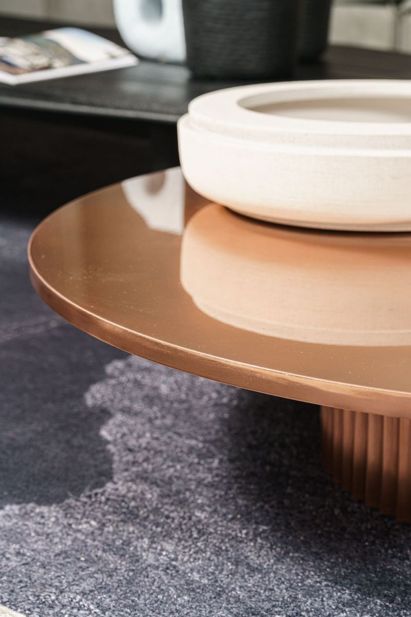 Baxter Журнальный столик Allure 110 Copper от Baxter