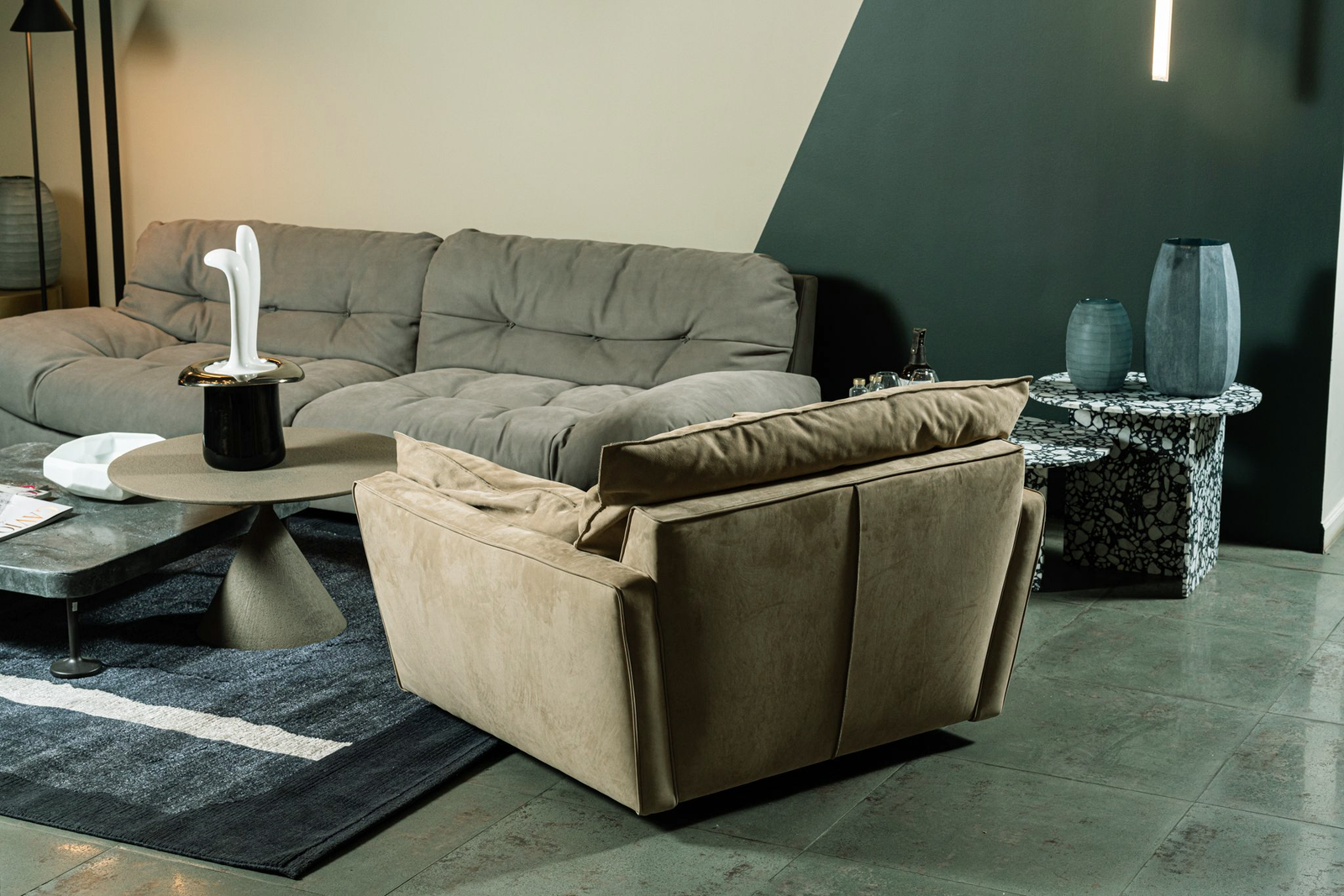 Baxter Кресло Sorrento Kashmir Mousse от Baxter — в интерьере