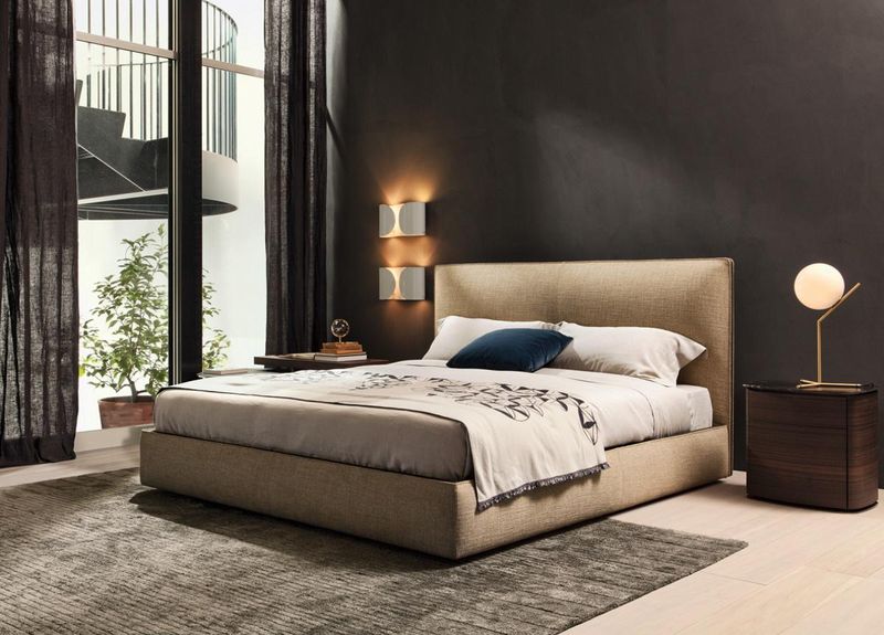 Molteni&C Кровать в стиле минимализм Ribbon Witch от Molteni & C — в интерьере