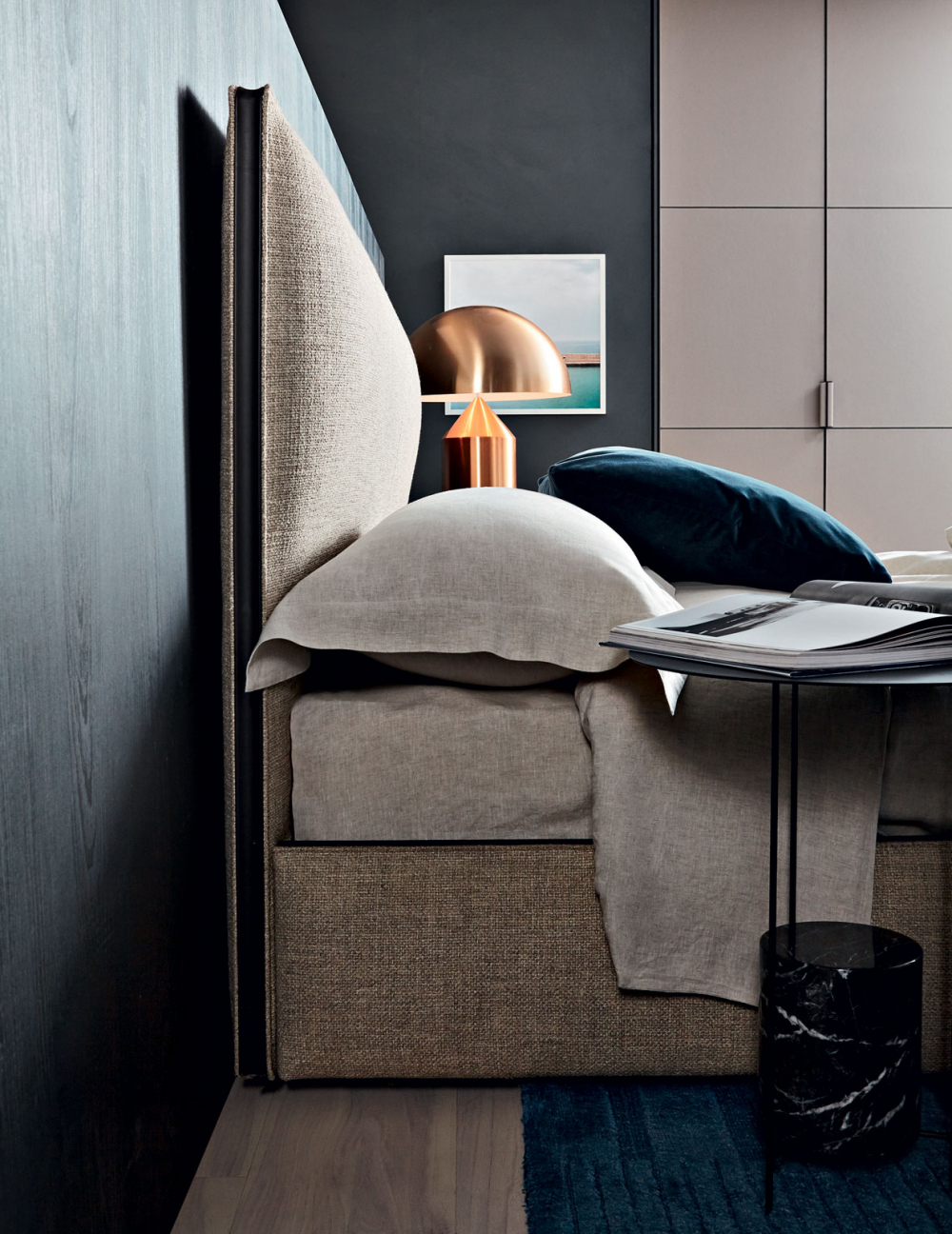 Molteni&C Кровать 180*200 Ribbon Safire от Molteni & C — в интерьере