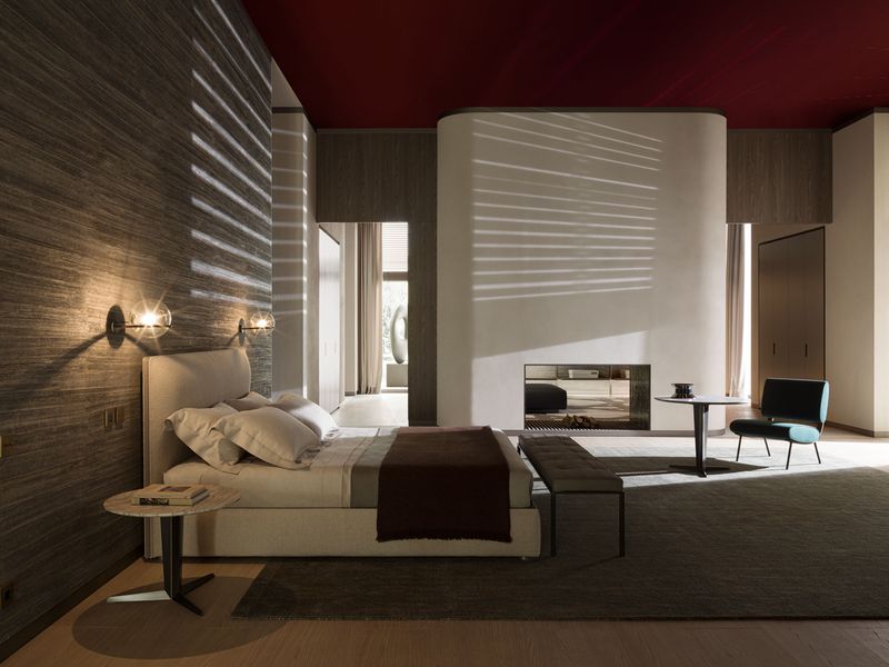 Molteni&C Кровать 180*200 Ribbon Safire от Molteni & C — в интерьере