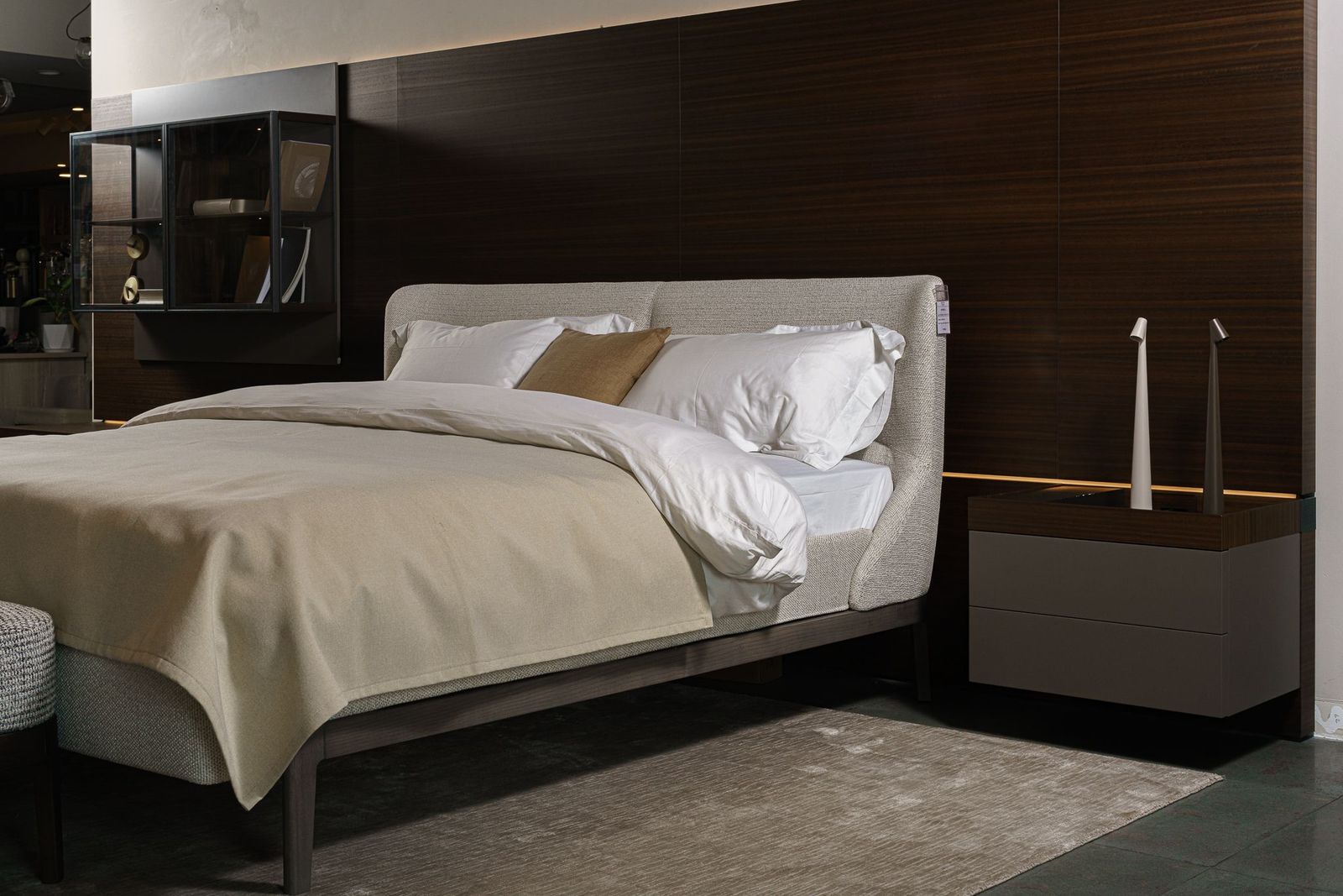 Molteni&C Кровать Fulham Safire от Molteni & C — в интерьере