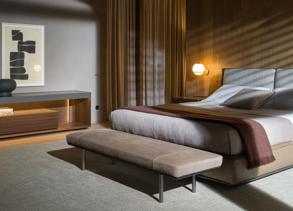 Molteni&C Кровать Aldgate Zafire от Molteni & C — в интерьере