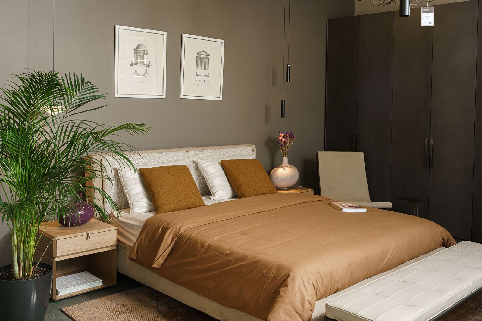 Molteni&C Кровать Aldgate Zafire от Molteni & C — в интерьере