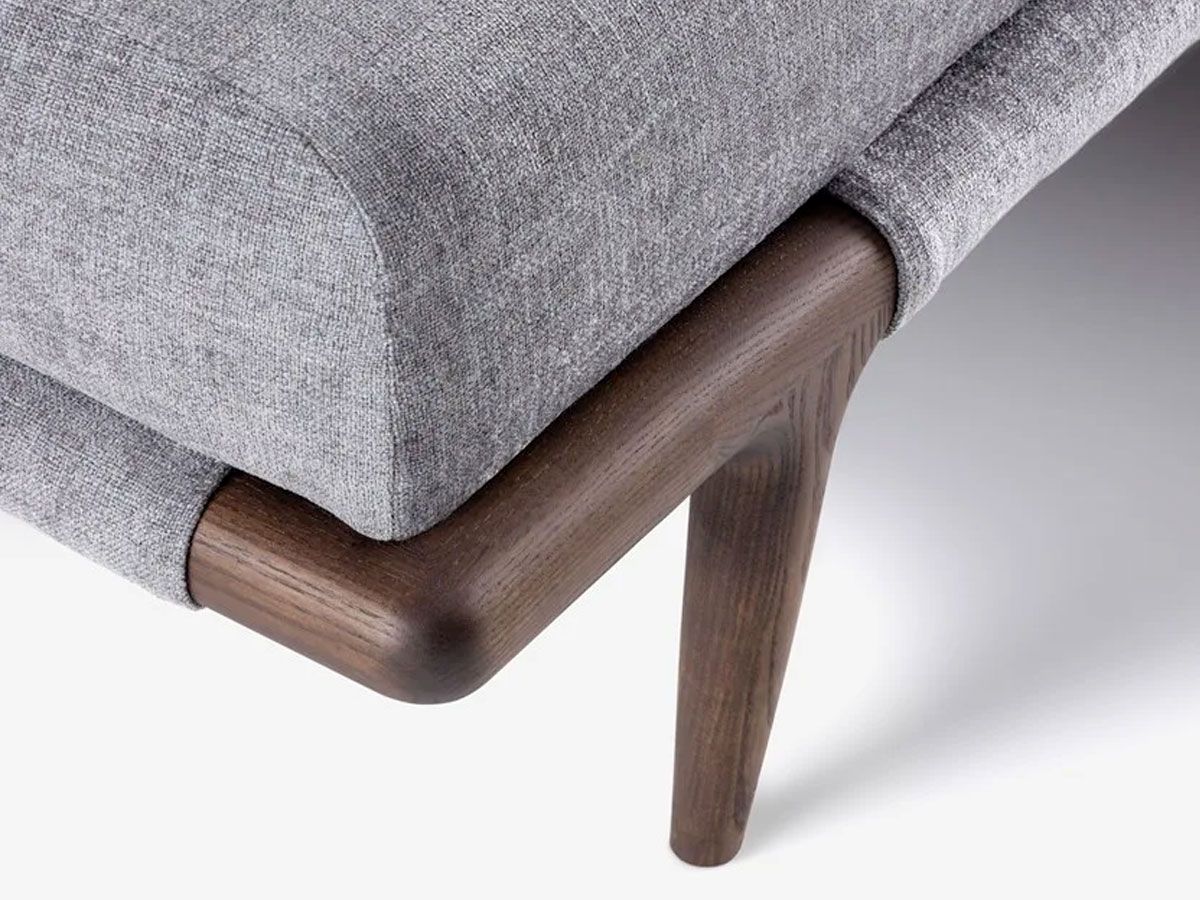 Flou Банкетка Gaudi Charles grey / Caffee ashwood от Flou — в интерьере