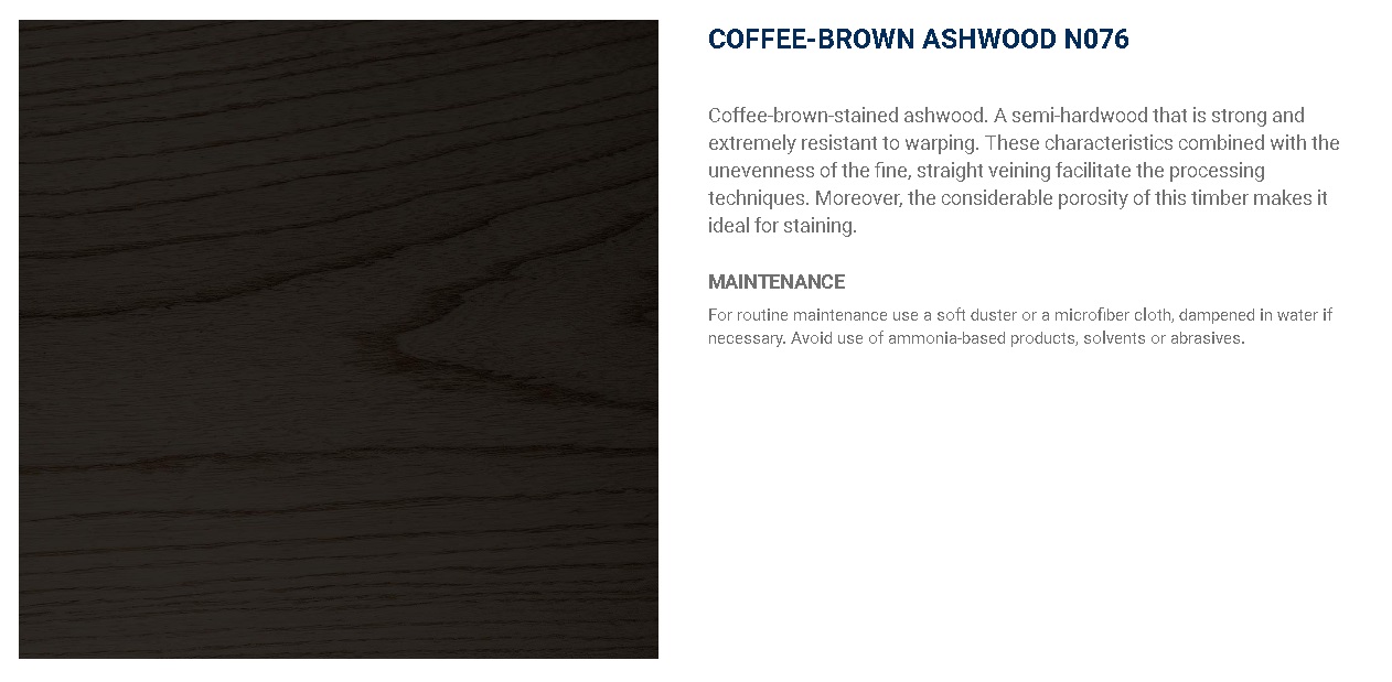 Flou Банкетка Gaudi Charles grey / Caffee ashwood от Flou