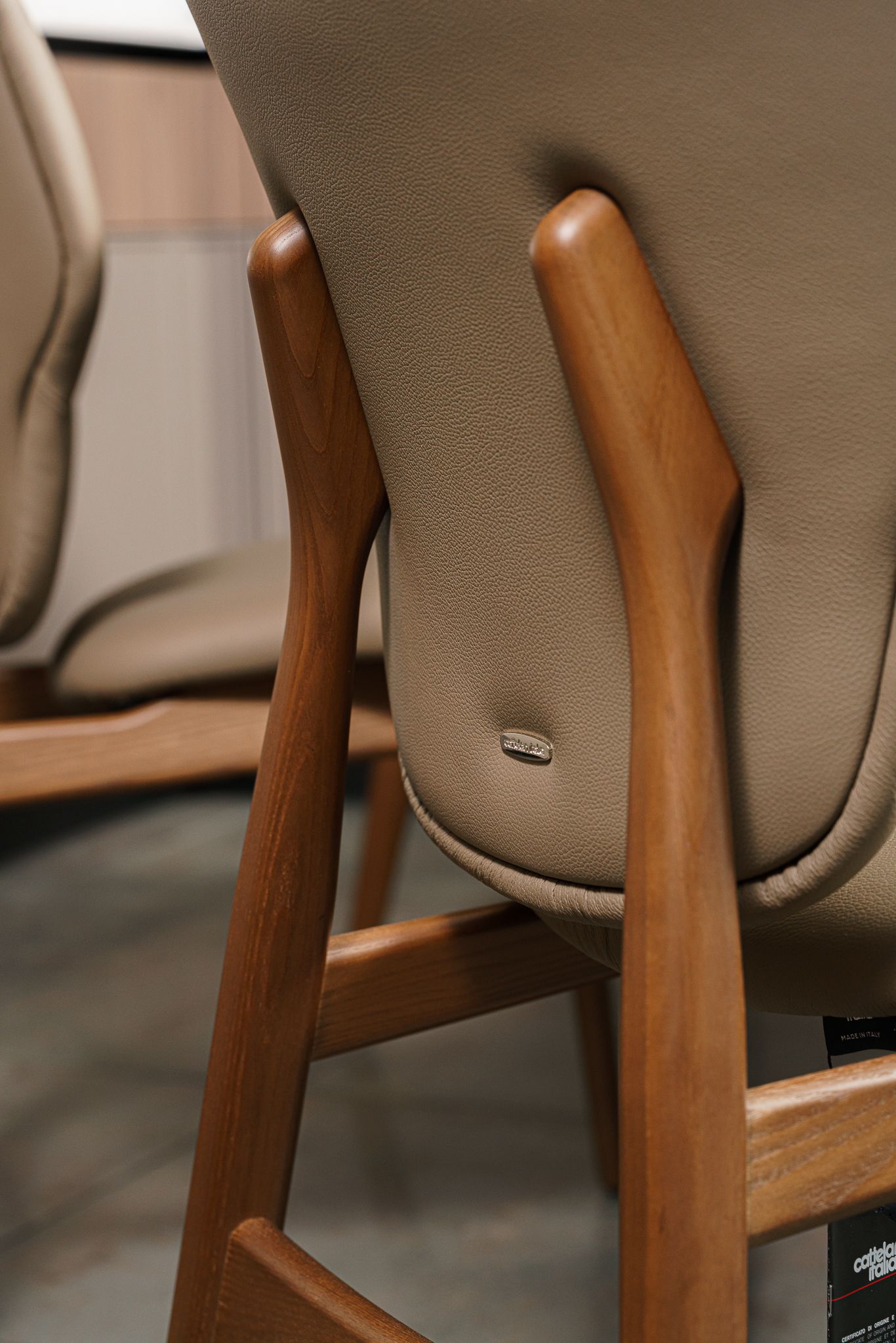Cattelan Italia Стул Dumbo Fango / Canaletto Walnut от Cattelan Italia — в интерьере