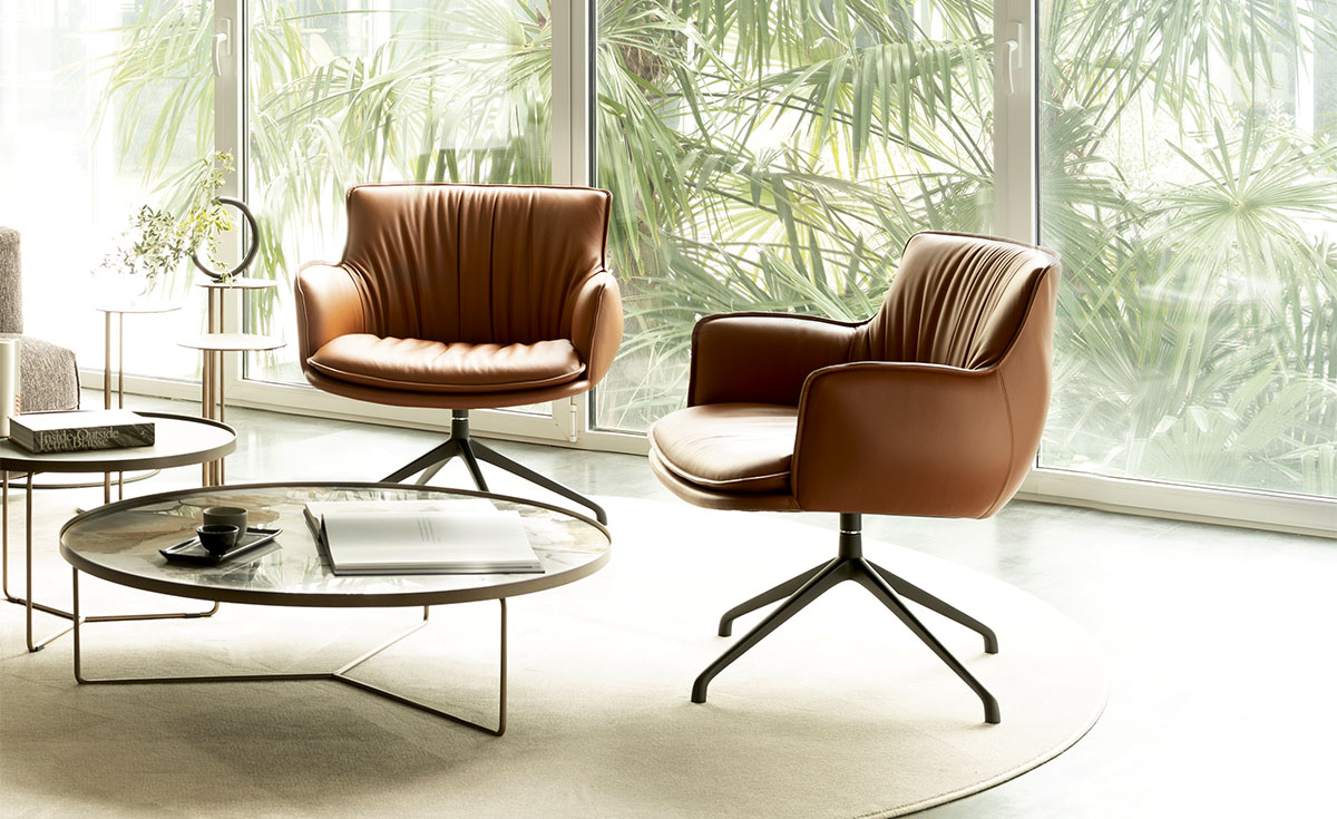 Cattelan Italia Кресло Rhonda Lounge B38 Barrique от Cattelan Italia — в интерьере