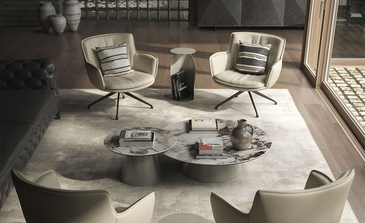 Cattelan Italia Кресло Rhonda Lounge B38 Barrique от Cattelan Italia — в интерьере