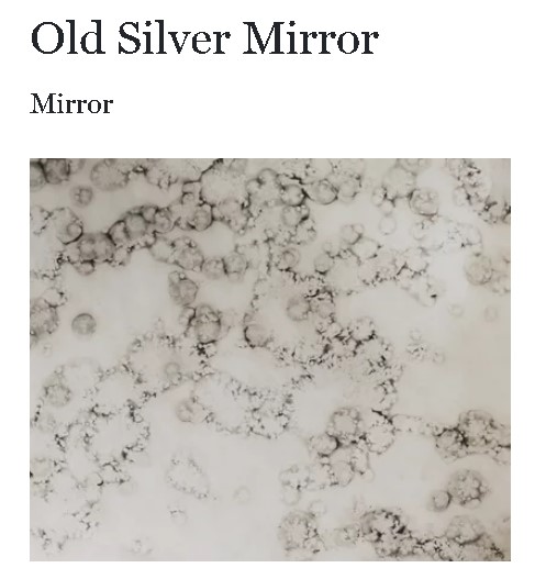 Meridiani Журнальный столик Ralf Old Silver Mirror от Meridiani