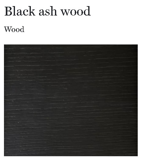 Meridiani Журнальный столик Gong 37 Oak Black от Meridiani