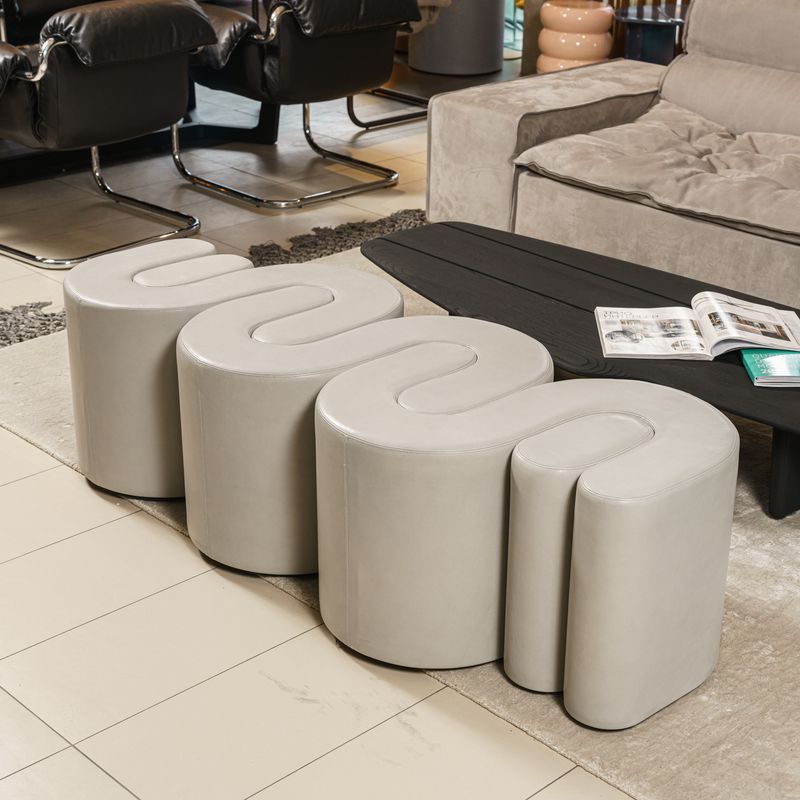 Baxter Банкетка Adel grey от Baxter — в интерьере