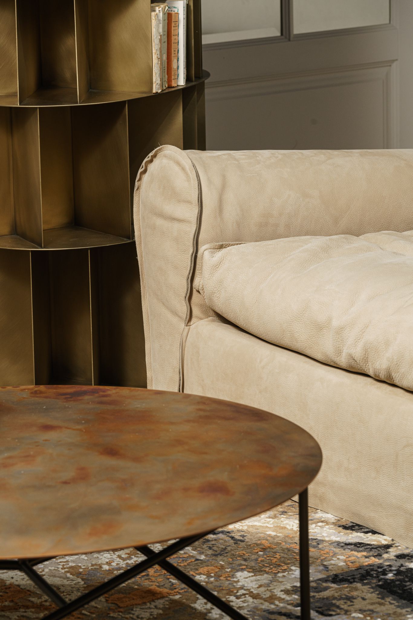 Baxter Диван Housse 265 Nabuck Sable от Baxter — в интерьере