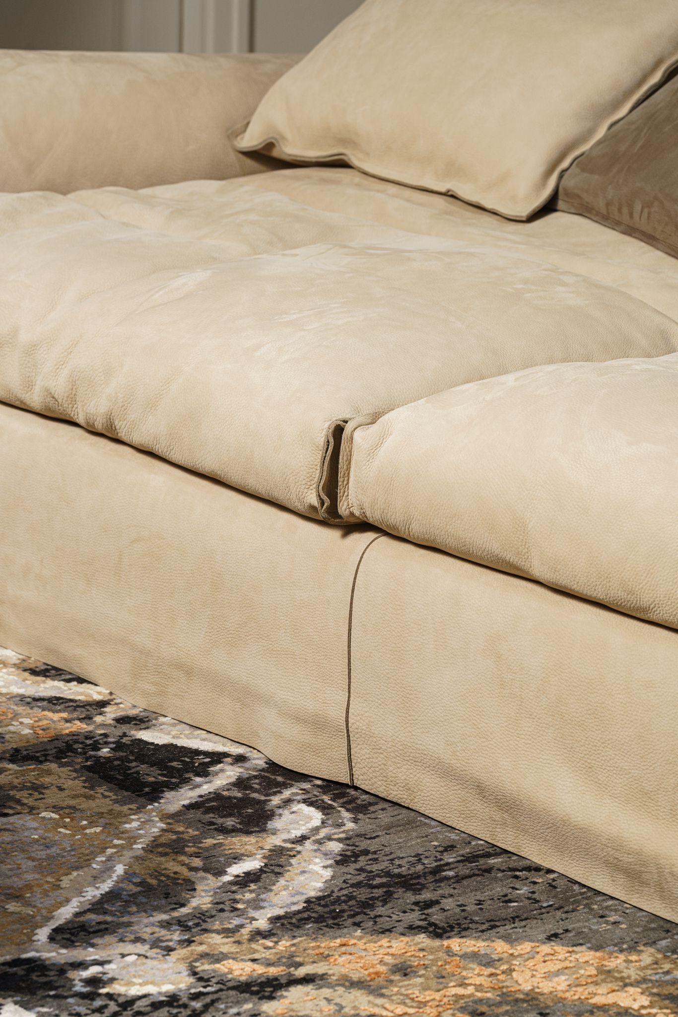 Baxter Диван Housse 265 Nabuck Sable от Baxter — в интерьере