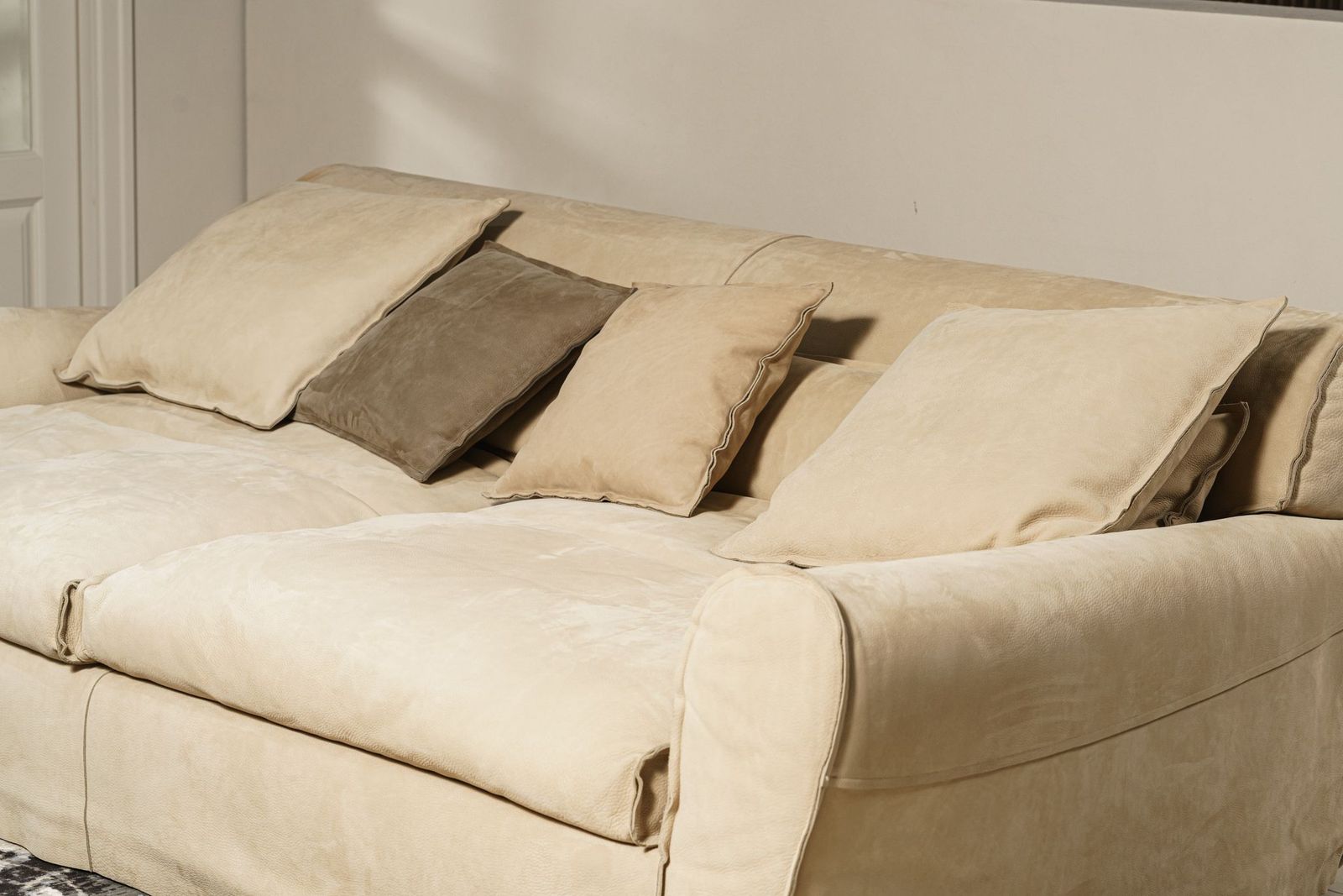 Baxter Диван Housse 265 Nabuck Sable от Baxter — в интерьере