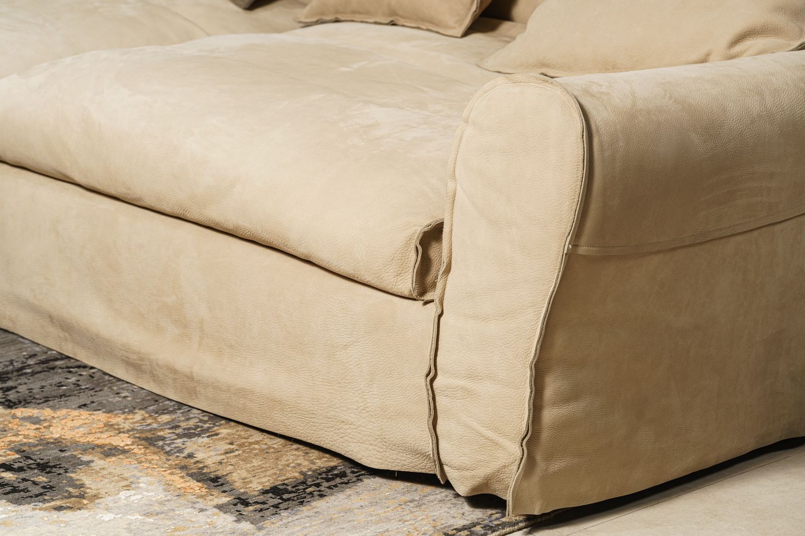 Baxter Диван Housse 265 Nabuck Sable от Baxter — в интерьере