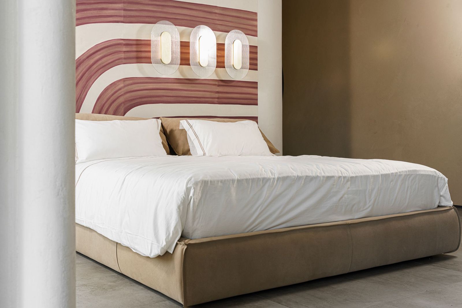 Baxter Кровать Casablanca Reverse Wheat 180 от Baxter — в интерьере