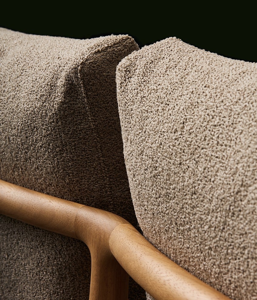 Poliform Уличный диван Magnolia Iroko nero от Poliform — в интерьере