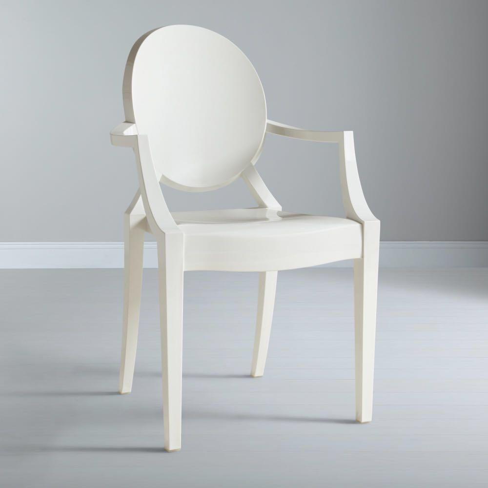 Kartell Стул Louis Ghost White от Kartell — в интерьере