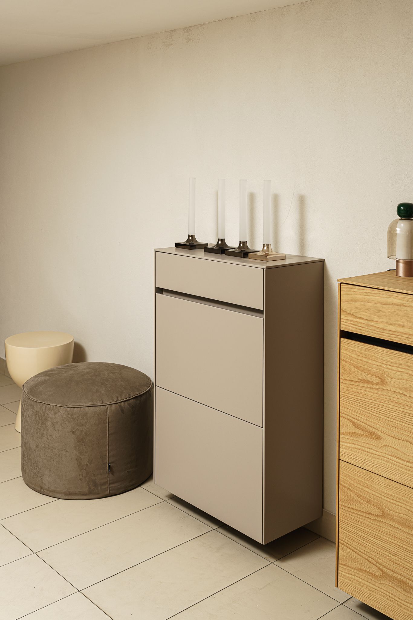 Pianca Пуф Eden 58 Super suede 63 от Pianca — в интерьере