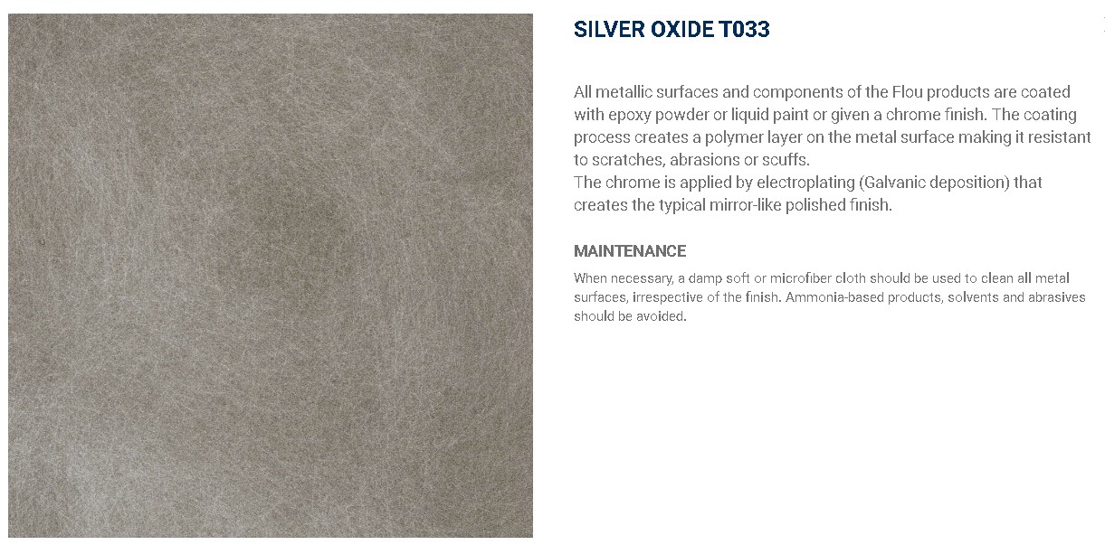 Flou Кофейный столик Pierre 90 Silver Oxide от Flou — в интерьере