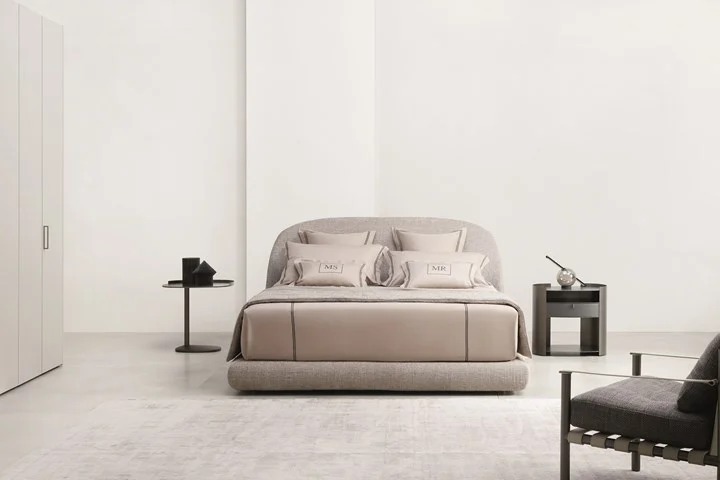 Flou Кровать Taormina 562 Seattle от Flou — в интерьере