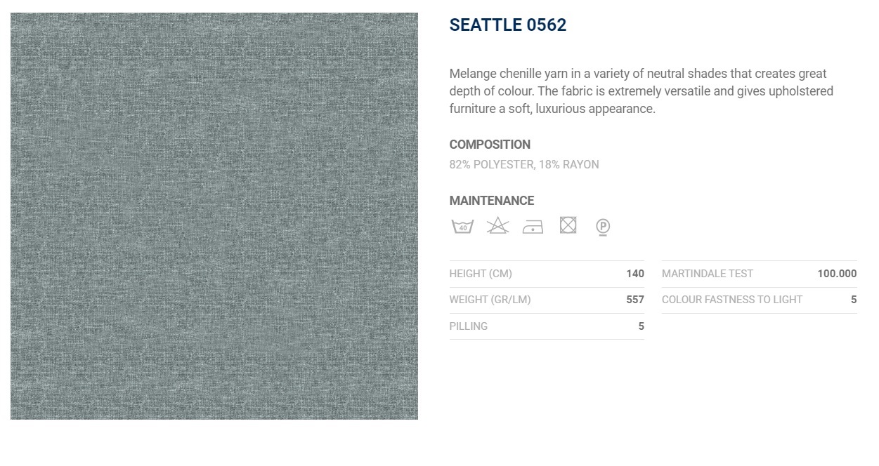 Flou Декоративная подушка 35*50 562 Seattle Cenere от Flou