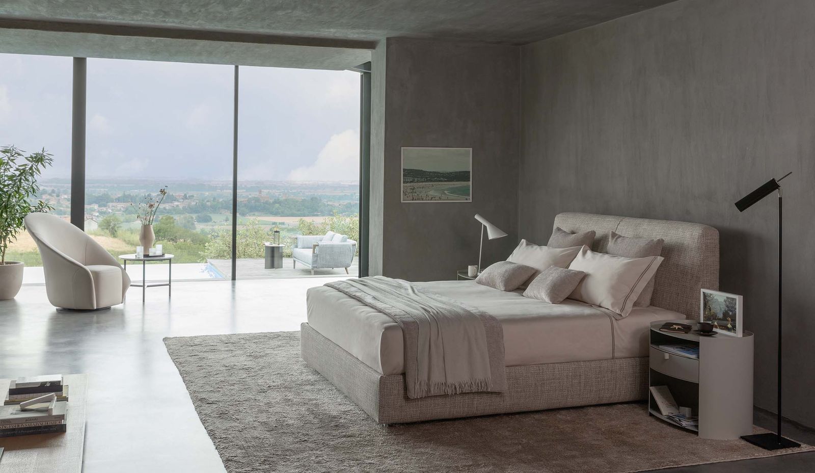 Flou Кровать Myplace 160 Alex 813 от Flou — в интерьере