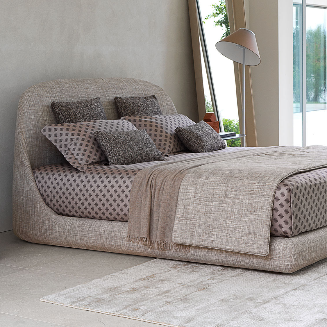 Flou Кровать Taormina 867 Chris Noce от Flou — в интерьере