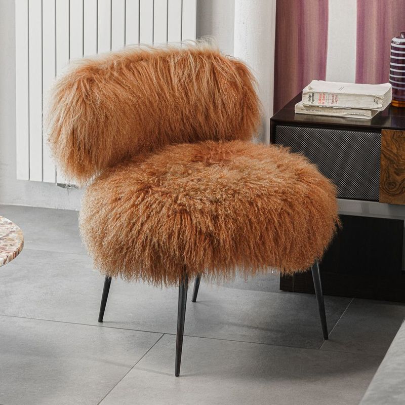 Baxter Кресло Nepal Little Mongolia Cuoio от Baxter — в интерьере