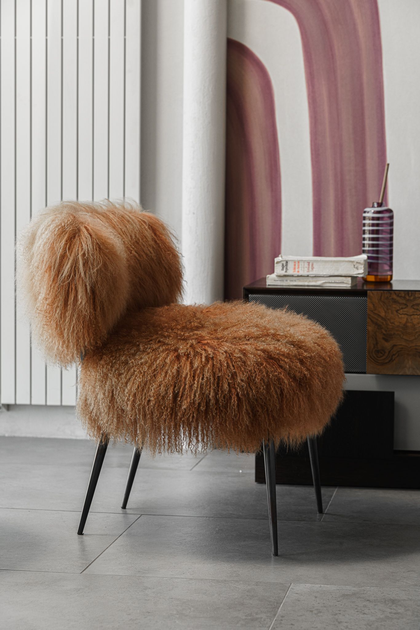 Baxter Кресло Nepal Little Mongolia Cuoio от Baxter — в интерьере