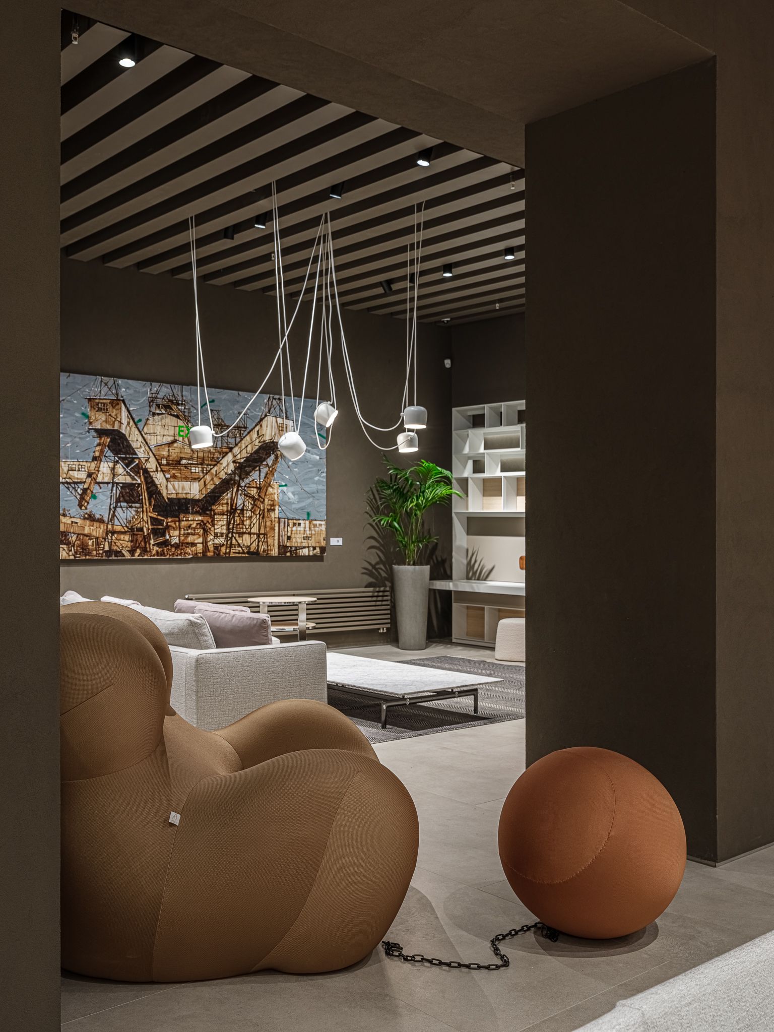 B&B Italia Кресло Serie Up Compasso d'Oro от B&B Italia — в интерьере