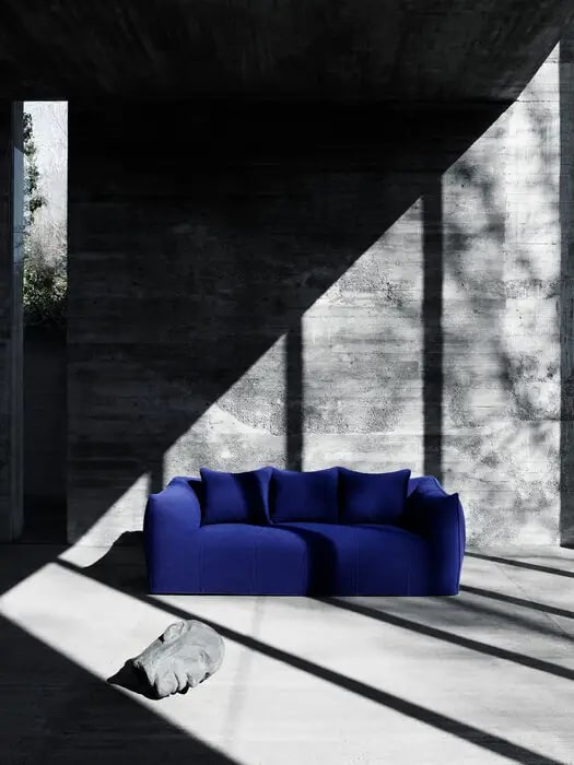 B&B Italia Диван Le Bambole от B&B Italia — в интерьере
