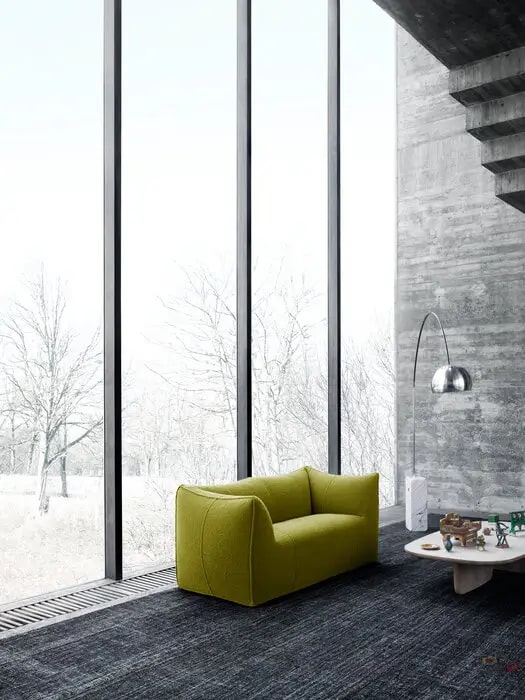 B&B Italia Диван Le Bambole от B&B Italia — в интерьере