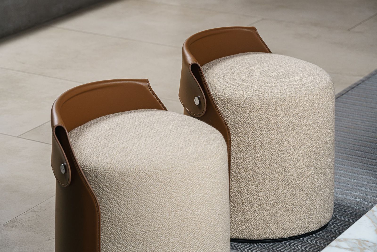 Flexform Пуф Ozzy от Flexform — в интерьере