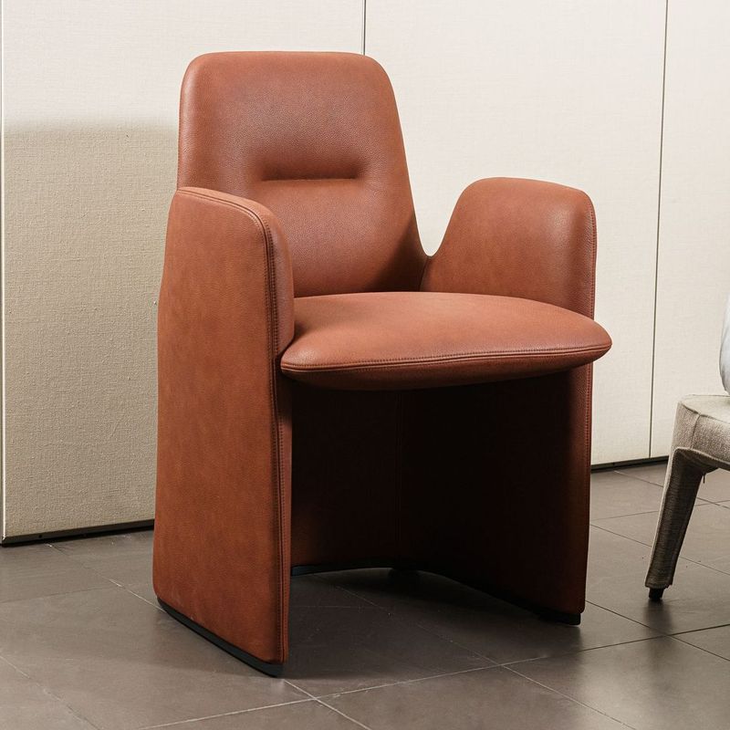 Poliform Стул Guest Leather Terracotta 10 от Poliform