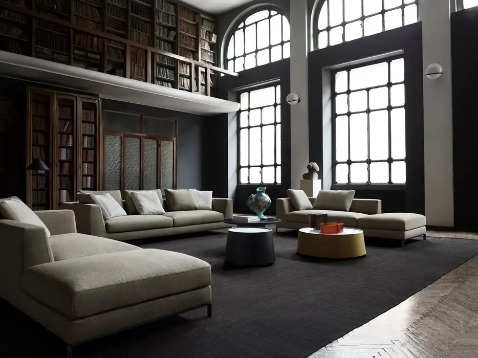 B&B Italia Журнальный столик Planck от B&B Italia — в интерьере