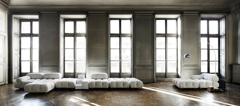 B&B Italia Модульная мягкая мебель Gli Scacchi от B&B Italia — в интерьере