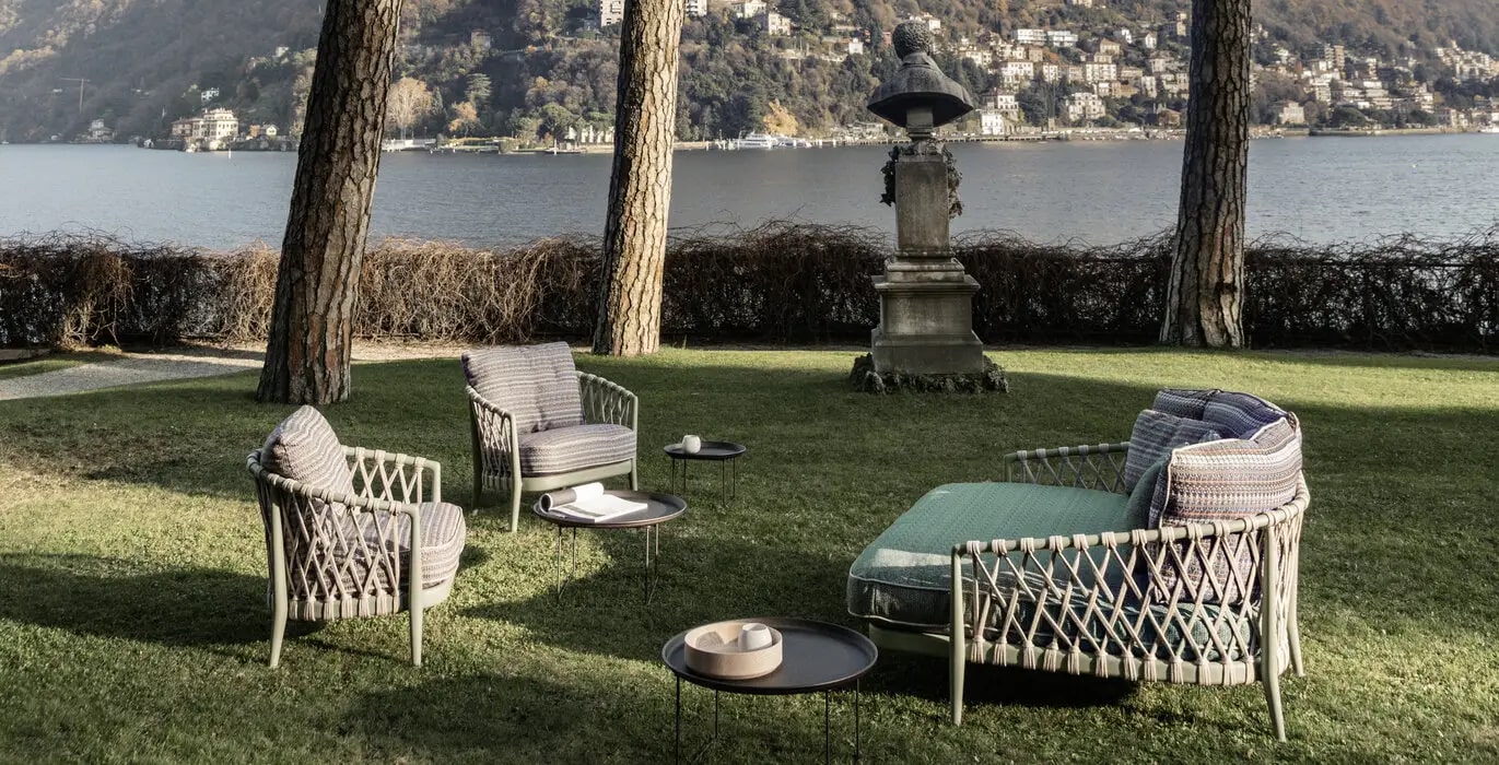 B&B Italia Уличный диван Erica '19 от B&B Italia — в интерьере