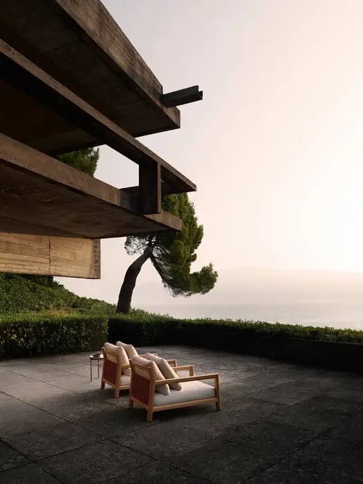 B&B Italia Уличное кресло Pablo Outdoor от B&B Italia — в интерьере